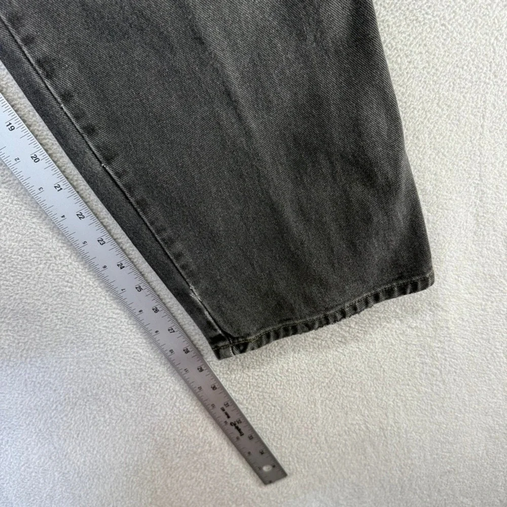 Vintage Marithe Francois Girbaud Jeans Mens 30 Fits 28x29 Black Carpenter Baggy